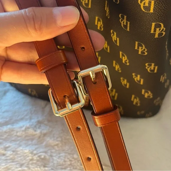 Dooney & Bourke Gretta Mini Barlow in Brown Tmoro - Picture 6 of 15